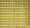 Carrelage mosaïque en verre transparent EP doré pour mur, salle de bain, WC, douche, cuisine, revêtement de comptoir, revêtement de baignoire