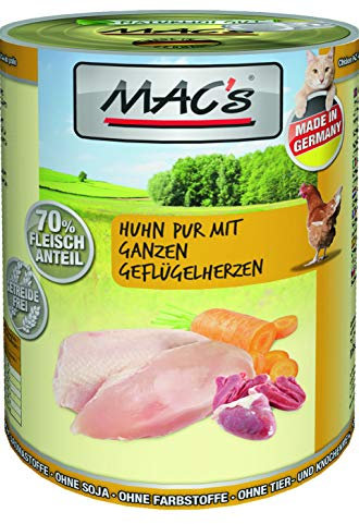 MACs Cat Huhn mit ganzen Gefl.herzen | 1x200g