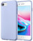 JETech Cover in Silicone per iPhone SE 3/2 (modello 2022/2020), iPhone 8/7, Custodia Protettiva con Tutto Il Corpo Tocco Morbido setoso, Cover Antiurto con Fodera in Microfibra (Blu Chiaro)