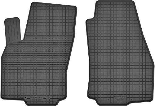 Fußmatten Vorne 2er Set für FIAT Fiorino/Qubo ab 2008 Gummi Gumimatten