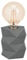 EGLO Tischlampe Swarby, 1 flammige Tischleuchte, industrial, Nachttischlampe aus Zement in Grau, Wohnzimmerlampe, Lampe mit Schalter, E27 Fassung