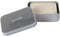 Jabonera de aluminio con rejilla de goteo extraíble, sin plástico, adecuada para todos los jabones sólidos, jabonera para viajes, inoxidable, caja de jabón, caja de metal, lata de metal