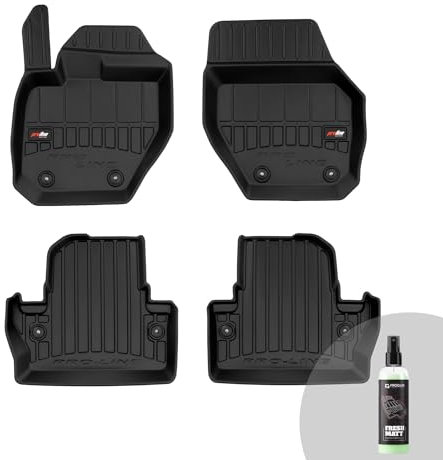 FROGUM ProLine 3D Gummimatten Exklusiven Auto Fußmatten Autofussmatten für Volvo V60 I Cross Country 2014-2018 | Die höchsten Kanten