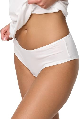 Nur Die 5er Pack Hipster Slip mehrfarbig aus Baumwolle Stretch Unterwäsche Unterhosen Basic Mehrpack Damen
