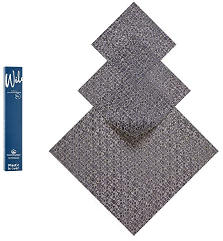 Wildwax Bio-Bienenwachstuch Starter-Set Maurische Ornamente