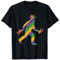 fun madi mardi gras kostüm bigfoot mardi gras kleidung herren T-Shirt