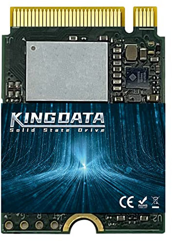 KINGDATA M.2 2230 SSD 256 Go PCIe NVMe Gen 4.0X4 Disque Dur Interne Solide pour PS5 Steam Deck, Microsoft Surface, Ultrabook, Ordinateur Portable, Bureau (M.2 2230 PCIe 4.0, 256 Go)
