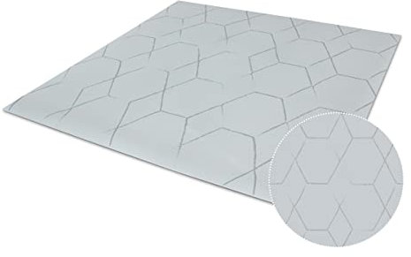 Ehrenkind® Anti-Rutsch Krabbelmatte Style | Made in EU | Spielmatte Größe 174x174 cm Hellgrau | Spielmatte Baby
