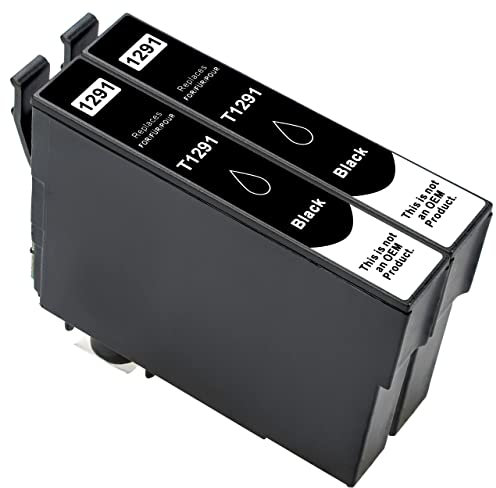 ESMONLINE 2 er Set Multipack kompatible Druckerpatronen als Ersatz für Epson T129 E129 passend für Workforce WF-7015 WF-7525 Stylus Office SX420W SX425W SX435W SX440W SX525W tylus Office BX625 BX925