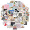 Joyppy Lot de 50 autocollants de lecture Kindle pour livres, bouteilles d'eau, ordinateurs portables, amateurs de livres, cadeaux pour enfants, adolescents et adultes