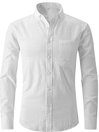 Generisch Trachtenhemd Herren, Freizeithemden Für Langarm Oktoberfest Trachten Hemden Herren Lederhose Tracht Stulpen Kariert Hemd Freizeit Stehkragenhemd Kurzarm Shirt (XL, Weiß)