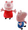 Peppa & George Plüsch Hand Handpuppe Weich Charakter Teddybär Spielzeug Kinder Handpuppe Pack 2
