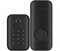 Lock Bolt - Desbloqueo de huellas dactilares con teclado, negro mate
