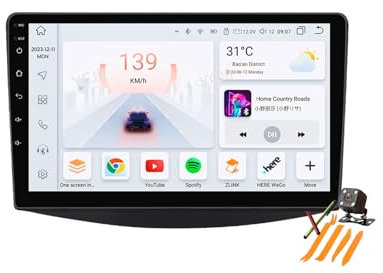 YLOXFW Autoradio Stereo Android 13.0 Navi für M-itsubishi Grandis 2003-2011 Sat GPS Navigation 9 Zoll Cartablet DVD Multimedia Player FM BT Receiver mit Carplay 4G 5G WiFi DSP SWC,Y100s
