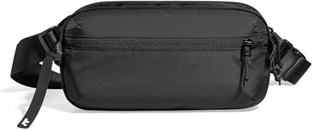 tomtoc Anti-Diebstahl Sling Bag 3,5L – Umhängetasche Schultertasche Crossbody Bag für Herren Damen mit RFID-Schutz für Switch, iPad mini | Wasserabweisend | Alltag, Reise, EDC | Schwarz