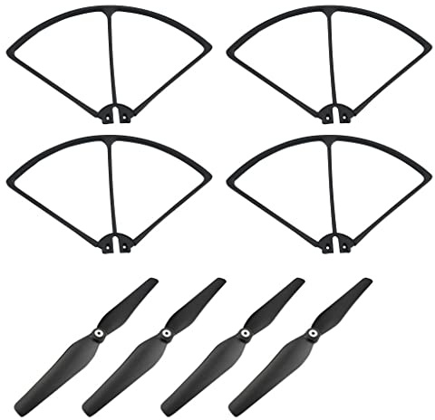 TTETTZ RC Drone Propeller Protector Cover für S70W HS100, Schwarz