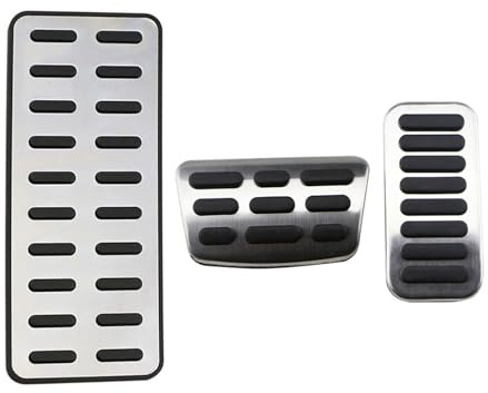 Auto Bremspedale Für Kia Für KX Für CROSS Für K2 Für Rio Für XCEED Auto Styling Gas Bremse Kupplung Pedal Zubehör Autopedal Auto Pedalkappen(Farbe:AT WITH REST)