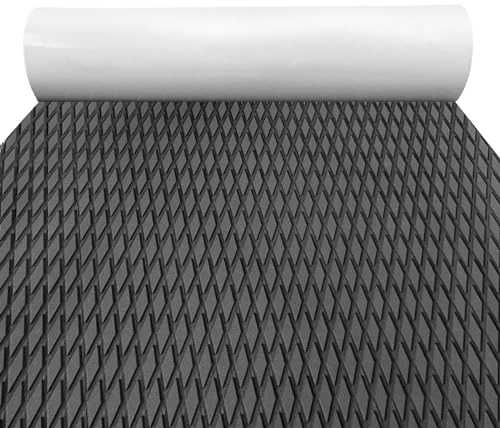 KXKZREN Boot Bodenbelag Selbstklebend Eva-Schaum Teakholzimitat Bootsbelag, rutschfeste Bootsmatte Marineteppich,240x90/60/30cm