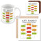 MUGGZ Personalised - Work Mug, Card & Coaster - Problem Solving Flowchart Funny Gift for Men Women Colleagues - Add Name Text - Giftset - Made in The UK