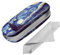FINTIE Hardcase Brillenetui - Tragbare Hartschale Brillenetui mit Brillenputztuch - Etui für Brillen und Sonnenbrille, Sternennacht
