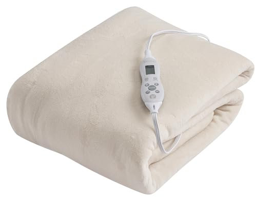 Master Massage ETL Certified Deluxe Fleece Massage Table Warmer Heater Pad Warming Therma Pad, Cream