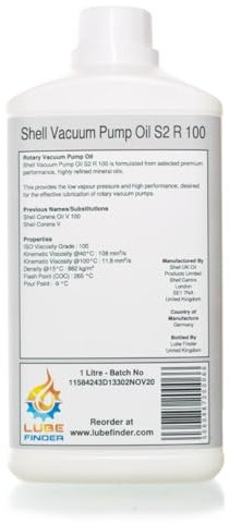 Shell Vacuum Pump Oil S2 R 100 1L