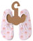 Slipstop Kinder Strandschuhe Anti Rutsch Sport Schuhe Schwimmschuhe Badeschuhe Urlaub Yoga für Mädchen Belle - rosa mit Quallen Sonnenschutzfaktor 50+, Gr. 21-23
