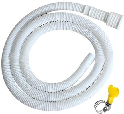 Spülmaschine Abflussschlauch - Flexibler, undcoversicherer Wasserschlauch | Einfache Installation von Waschmaschinenauslassabflussrohr, verdickter Schlauch mit großem Durchmesser für Geschirrspüler