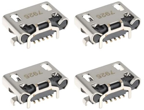 Be In Your Mind 4pcs Micro USB Bluetooth Speaker Charging Connector Compatible with JBL Flip 4
