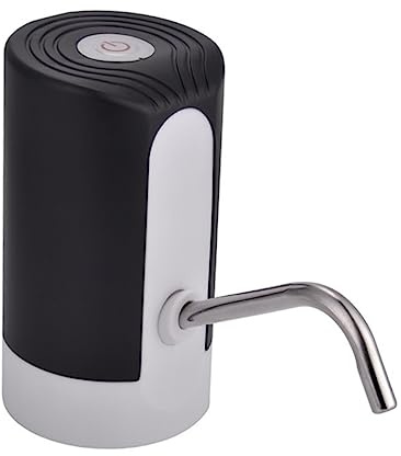 Tofficu Electric Drinking Water Pump USB Rechargeable Automatic Water Dispenser Portable for Office Kitchen School Use with Flow Control