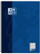Oxford Collegeblock A4 kariert mit Rand links, 80 Blatt, blau