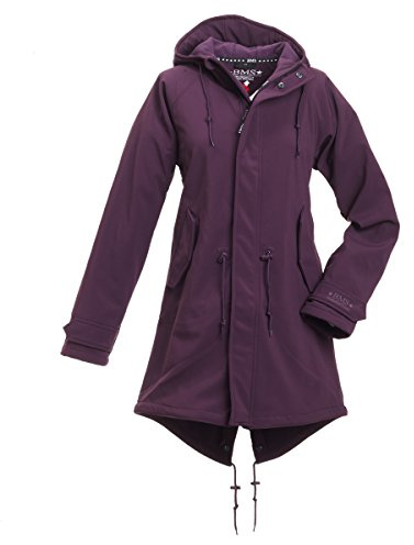 BMS HafenCity Coat SoftShell - Damenkurzmantel - purple - 42