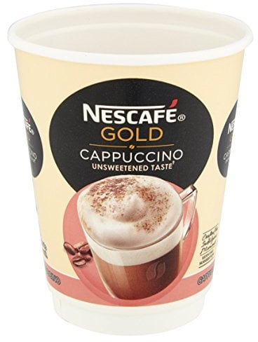 NESCAFÉ &GO GOLD Instant Cappuccino Cups, 5 Sleeves of 8 (Total 40 Cups)