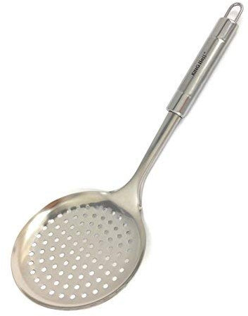 Kinghoff Schiumarola 32 cm in acciaio inox