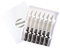 Ambrogio Sanelli, Maitre Set Coltelli Bistecca, 6 Coltelli da Tavola con Lama Mezzo Dentata in Acciaio Inox all'Azoto 11 cm e Manico Ergonomico, Coltelli da Cucina Professionali, Made in Italy