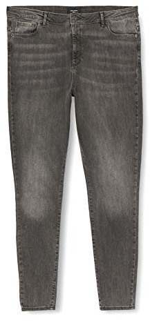 VERO MODA Damen VMSOPHIA HR SKINNY JEANS AM203 NOOS Skinny Jeans,, per pack Grau (Dark Grey Denim Dark Grey Denim), W22/L32 (Herstellergröße: S)