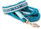 Set: Halsband + Leine, Set für Hunde, Tauleine und Hundehalsband I love the Woods- Türkis, wahlweise mit gravur und weiteren Extras