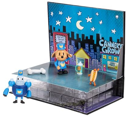 Dog Man Book Reveal & Figure Playset
