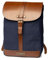 DRAKENSBERG Canvas Rucksack 'Charly' für Damen und Herren - im puristischen Vintage-Design, nachhaltig handgemacht für jeden Tag, 15L - Marine-Blau, DR00158