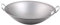 ZCXBHD Wok Wok in Ghisa Padella - Tradizionale Pentola in Ferro Rivestito Antiaderente Fatta A Mano Wok Grande Professionale Padella con Manico in Acciaio,40cm