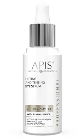 Apis LIFTING PEPTIDE Augenserum - 30 ml - Mit SNAP-8 Peptid - Lifting-Effekt Reduziert Mimikfalten - Spannende, glättende Pflege für die Augenpartie
