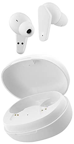 T'nB - Ecouteurs sans Fil TWS AIR Noise avec réduction de Bruit Active et Mode Transparent Blanc