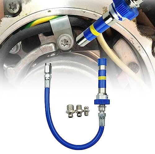 JoliJour Coupling for High Pressure Grease Gun Lock N Lube Grease Gun Coupling Adapter Fittings Extensions High Pressure Grease Coupling High Performance Grease Gun Coupling Suitable for All Grease