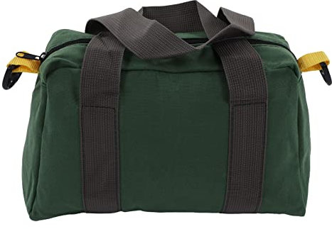 Weithals-Werkzeugtasche, Wasserdichte Werkzeug-Aufbewahrungstasche, Segeltuch-Werkzeugtasche, Hohe Kapazität, Aufbewahrungshandtasche für Techniker (16 Zoll)