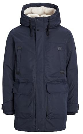 JACK & JONES Jjepolar Parka Sn, Azul Marino, M para Hombre