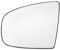 QUARKZMAN Espejo Retrovisor Izquierdo Con Cristal Calefactado Y Placa De Respaldo Para Bmw X5 X6