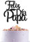 Schwarzer Glitzer Feliz Dia Papa Cake Topper Happy Father's Day Cake Decoration Feliz Cumpleanos Papa Decor Vatertag Papa Geburtstag Party Supplies