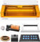 xTool S1 Laser Graviermaschine Deluxe Kit weiß, 40W Laser Cutter, Pin Punkt Positionierung, Autofokus, 600mm/s Geschwindigkeit, 498 * 319mm Arbeitsbereich für Metall, Holz, Leder