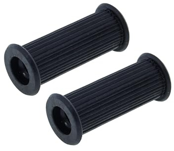 Citomerx Fußrastengummi Set schwarz | Kompatibel mit Simson SR4 Star Sperber Habicht Spatz