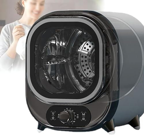 Asciugatrice, Asciugatrice Piccola, Asciugatrice Frontale Indipendente, Asciugatrice a condensatore Portatile, Asciugatrice ventilata da 5 kg, da banco (D 220V)